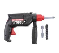 Abaodam 1 Set Simulation Electric Drill Outdoor Construction Power Tools with Manual Drill Safe Material for Creative Play and Learning Activities