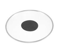 Abaodam 10 Drum Kit Drum Head Kit Bass Drum Trainer Drum Replacement Parts Bass Drum Exerciser Drum Accessories Electronic Drum Pads for Adults Silent Drum Heads Transparent Iron