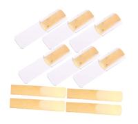 Abaodam 10 pcs Clarinet Reeds Strength Replacement Reeds for Bass Clarinet Easy Installation Compact for Performance and Practice