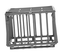 Abaodam 10 Pcs Miniature Animal Cage Model DIY Tool with Fixing Small Storage Fence for Mini House Decor Vivid Texture Micro Landscape Accessory for Bedroom Scene Crafting