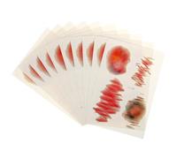 Abaodam 10 Sheets Fake Bruises Tattoo for Face Body Halloween Costume Props