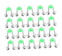 Abaodam 100 Pcs Fishing Rod Alarm Bell Durable Fishing Alert Bells for Easy Attachment to Rod Tips Essential Accessories for Enthusiasts