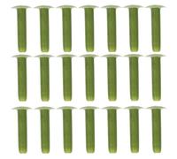 Abaodam 100 Pcs Green Plastic Flower Nails for Floral Arrangement and Diy, Practical Multi-purpose Faux Flower Arranging Tool Suitable for Friends and Families