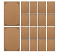 Abaodam 100 Pcs Kraft Paper Self-Adhesive Seed Envelopes 2.5x3.5 Inch Small Envelopes Easy to Open and Close for Farmers and Collectors
