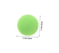Abaodam 100 Pcs Soft EVA Foam Balls for Indoor Outdoor Games Safe Sponge Balls for Throwing Target Practice and Hand Eye Coordination Training Versatile Play for Boys