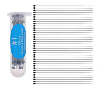 Abaodam 100 Pcs Stainless Steel Specimen Pins for Entomology Dissection and School Science Education, Silver Insect Collection Pins for Making Small Size Specimens, Sturdy and Precise