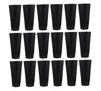 Abaodam 100 Pcs Thickened Flower Plant Growing Bags Durable Plastic Nursery Pots for Vegetables Enhanced Ventilation for Healthy Root Development and Improved Yields