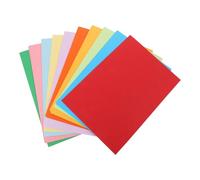 Abaodam 100 Sheets A4 80gsm Colored Copy Paper for Printing and Origami Crafting, Assorted Colors Double-Sided Printer Paper for Office, Classroom, and Art Projects Random Color