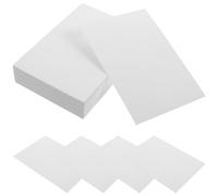 Abaodam 100 Sheets High Glossy Photo Sheets Fast Drying White Paper Can Be Cut to Size for Printer for Designing Artistic Creations and Printing Photos