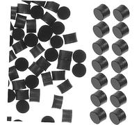 Abaodam 100pcs Acrylic Inlay Dots for Guitar Mandolin Ukulele Fretboard Position Markers Black Essential Musical Instrument Accessories