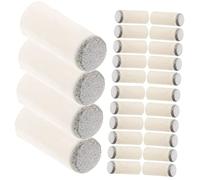 Abaodam 100Pcs Billiard Cue Tips Durable Plastic Snooker Tips for Improved Strike Control Easy Installation for Beginners Professionals Essential Billiard Supplies