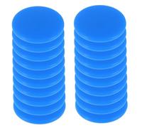 Abaodam 100Pcs Colored Bingo Chips Smooth Surface Game Counting Tokens Lightweight Poker Counters for Board Games Math Learning and Card Accessories