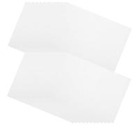 Abaodam 100pcs Disposable Absorbent Bird Cage Paper Liners for Parrot Cage Bottom Tray White Paper Material with High Absorbency Cleaning Cushion for Easy Maintenance