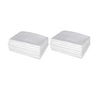 Abaodam 100Pcs Disposable Rabbit Cage Liner Leak Plastic Film Mat for Guinea Pig Hamster Pet Bedding Easy Clean and Replace