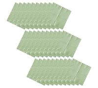 Abaodam 100pcs Disposable Wedding Napkins Scalloped Cocktail Paper Napkins 2 Ply Virgin Wood Pulp Highly Absorbent Elegant Green for Outdoor Bridal Party