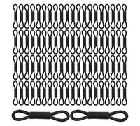 Abaodam 100PCS Elastic Poultry Leg Bands for Chick Splay Leg Correction Soft Comfortable Fit Chicken Identification Clips for Quail Duck Pigeon Small Birds Easy to Use Braces for Healthy