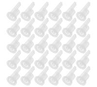 Abaodam 100pcs Essential Oil Inner Plug Dropper Caps for 5-100ml Essential Oil Bottles Leakproof Pp Material Preserves Freshness for DIY Products