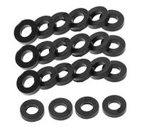 Abaodam 100pcs Flat Plastic Screw Washers for Jazz Drum Kits Drum Hardware Washers Essential for Maintenance Tuning