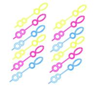 Abaodam 100Pcs Mini Bubble Wand Set for Kids Creative Bubble Blower Tool Outdoor Fun for Children Random Color