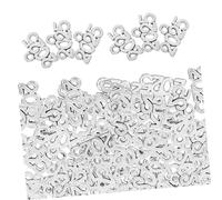 Abaodam 100pcs Mini Zinc Alloy Graduation Charms for Diy Keychains Delicate Pendant for Jewelry Making Unique Friends and Graduates