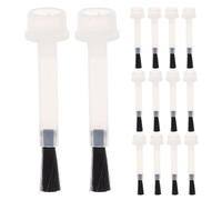 Abaodam 100pcs Nail Polish Brush Replacement Nylon Bristles Comfortable Grip for DIY Nail Art Enthusiasts Innovative Design for Salon and Home Use
