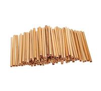 Abaodam 100pcs Outdoor Reed Bee Tubes Replacement for Mason Bee Houses Practical Breeding Tubes Made from Natural Reed Suitable for Beekeeping and Wild Homes