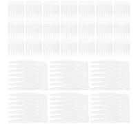 Abaodam 100pcs Plastic Wig Cap Clips for Secure Wig Fixing, Sturdy and Not Easy to Deform, Suitable for Hair Styling and Cosplay Use