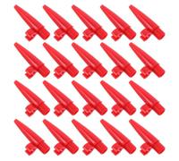 Abaodam 100pcs Portable Plastic Pump Nozzle Replacement Kit for Balloon and Air Mattress Inflation, Fast Inflation and Easy to Use Air Pump Adapter Accessories for Outdoor Party and Travel