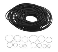 Abaodam 100pcs Tape Recorder Repair Square Rubber Belt for Cassette Recorder Maintenance Low Noise Flat Belt Replacement for Cd Player