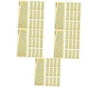 Abaodam 100pcs Ukulele Finger Guide Sticker for Fretboard Fretboard Notes and Scale Stickers Music Accessories for Beginners for Practice Sessions
