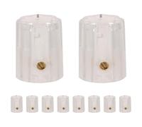 Abaodam 10Pcs 13X16Mm Electric Guitar Knobs Plastic Potentiometer Volume Control Replacement for Guitar Pedals and Bass Amplifiers Accessories