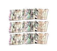 Abaodam 10pcs Abalone Shell Guitar Purfling Inlay Strips for Guitar Mandolin Ukulele Binding Colorful Edge for Makers