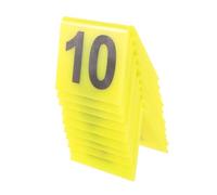 Abaodam 10Pcs Acrylic Evidence Markers Crime Scene Number Cards for Halloween Party Decorations Detective Clue Game Table Number Signs for Adults Wedding Mystery Events