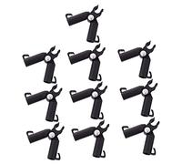 Abaodam 10PCS Adjustable Plant Plastic Connectors Flexible Support Clips for Tubes Durable Trellis Brackets for Climbing Plants and Greenhouse Frames