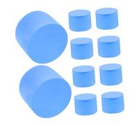 Abaodam 10pcs Ants Farm Test Tube Sponge Plug for Moisture Control Water Feeder for Ants Habitat Accessories Kit 15mm Diameter Sponges for Feeding