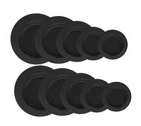 Abaodam 10Pcs Assorted Rubber Piggy Bank Plugs Round Money Box Stoppers Replacement Caps for Saving Boxes Coins Organizing and Reusable