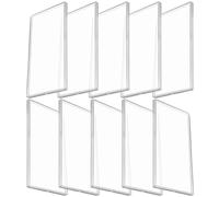 Abaodam 10pcs Banknote Holder Paper Money Collection Case Premium Plastic View Protection Resistance to Oxidation for Home and Exhibitions