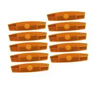 Abaodam 10Pcs Bike Reflectors High Grade Ultra Bright Warning Signs for Night Riding Safety Compact Professional Reflective Accessories for Mountain and Road Bikes