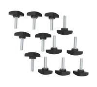 Abaodam 10pcs Bulk Pack Mic Stand Screws Fit for Microphone Boom Stand Quick Setup Take down