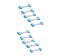 Abaodam 10pcs Cabinet Locks Safety Protection Boys and Girls Safety Locks for Cupboards