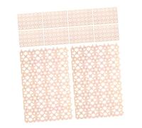 Abaodam 10pcs Cage Mats Foot Resting Pads for Chinchillas and Small Animals Comfortable Bunny Feet Pads for Indoor Cages Easy to Install Floor Mat