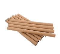 Abaodam 10Pcs Cardboard Tubes Poster Tubes for Mailing with Caps for Transport and Storage