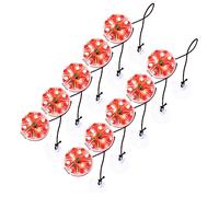 Abaodam 10Pcs Cat Suction Cup Bell Engaging Indoor Plaything for Cats Hamsters and Bearded Dragons Balls for Active Pets Stimulate Curiosity and Reduce Biting Behavior