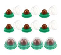Abaodam 10pcs Catnip Lollipop Wall Catnip Sugar Stickers for Cats Cat Snacks to Improve Urinary Problems Green Sugar Treats that Can be Stuck on Wall Floor and Furniture