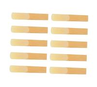 Abaodam 10pcs Clarinet Reeds for Beginner Traditional Reed for Saxophone Instrument Accessories for Practice Sessions
