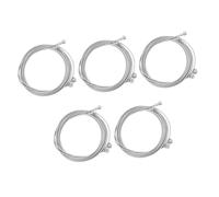 Abaodam 10Pcs Coated Mountain Road Bike Brake Cable Kit Front Rear Low Resistance Inner Wire for Precise Braking and Enhanced Control Compatible Replacement Repair Parts