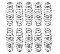 Abaodam 10pcs Compression Springs for Pruning Shears Small Replacement Parts for Garden Pruner Tools Easy Install Springs Tree Pruning Equipment