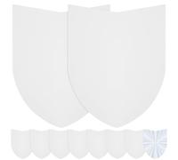 Abaodam 10Pcs DIY Blank Paper Shields for , Small Party Cosplay Props, Lightweight ’S Play Shields for Dress Up and School Activities