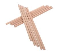 Abaodam 10Pcs DIY Wooden Rhythm Sticks for Boys and Girls 30x1.2CM Musical Percussion Instrument Colorful Toddler Music Toys for Music Education and Creative Play