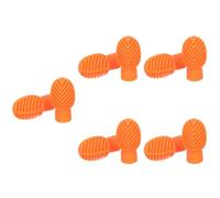 Abaodam 10pcs Drumstick Silicone Covers Drum Stick Bag Drum Muffler Pads Drumstick Lollies Protection